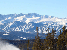 Aerial Photo of the Breckenridge Ski Area