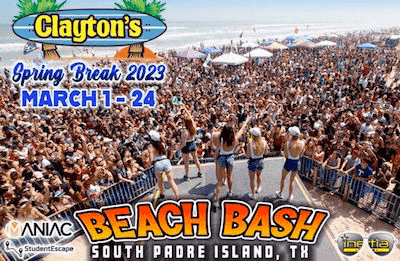 Clayton's Beach Bar Spring Break 2023