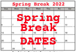 Covid Spring Break Options